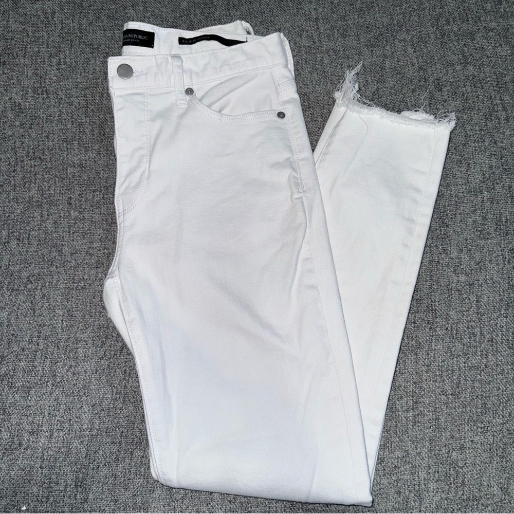 Banana Republic Mid Rise Skinny Jeans